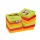 Post-it Super Sticky öntapadós jegyzettömb, szivárványcsomag 48 × 48 mm, 90 lap, 12 tömb, Marrakesh, 622-12SS-MAR