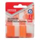 Öntapadós oldaljelölő, PP, Office Products, 25 x 43 mm, 50 címke, narancs