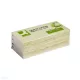 Öntapadós Jegyzettömb 38 x 51 mm recy Q-Connect sárga, 120 lap x 3 tömb KF22367