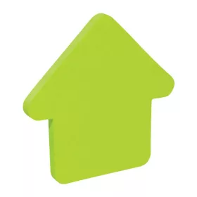 Öntapadós jegyzettömb, 50 lap, Donau, nyíl alakú, zöld