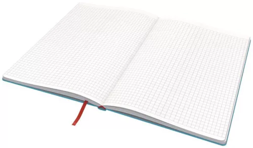 Jegyzetfüzet B/5 Leitz Cosy Soft touch, nyugodt kék, kockás