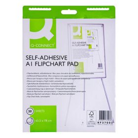 Flipchart blokk, öntapadós, Q-Connect KF37003