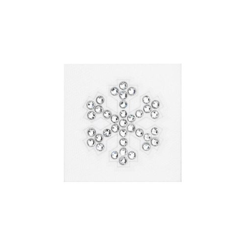Snowflake crystal sticker - Hópehely  - PRECIOSA kristály matrica