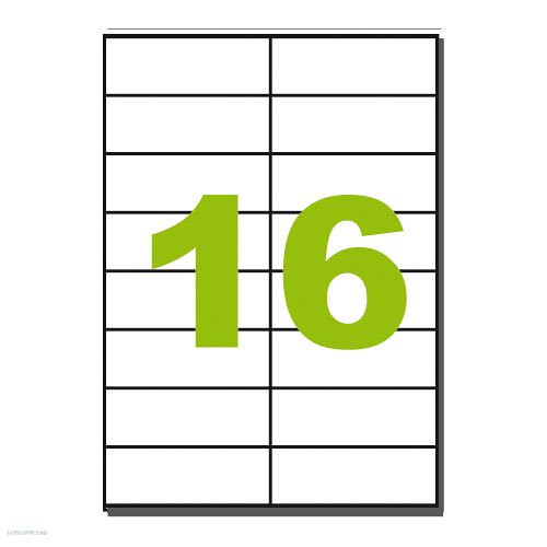 Etikett LCJ107 105 x 37 mm 100 ív KF10654