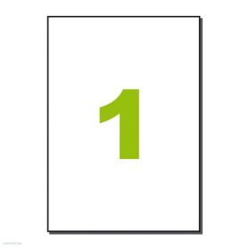 Etikett LCJ106 210 x 297 mm 100 ív KF10664