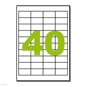 Etikett LCJ115 48,5 x 25,4 mm 100 ív KF00190 kerek sarkú