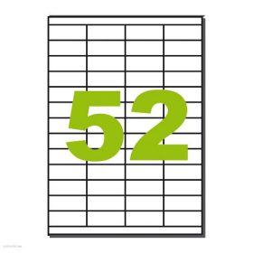 Etikett LCJ142 52,5 x 21,2 mm 100 ív KF10638