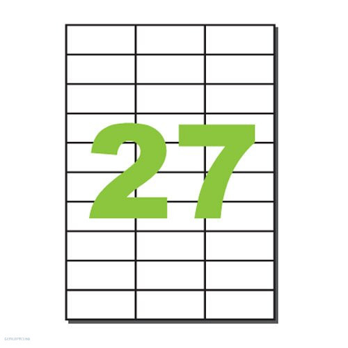 Etikett LCJ112 70 x 30 mm 100 ív Label KF10642