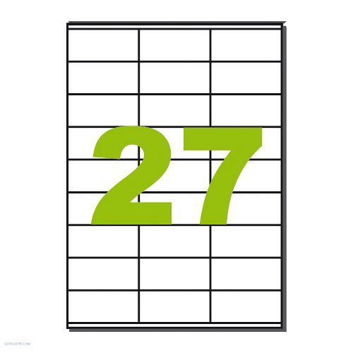 Etikett LCJ117 70 x 32 mm 100 ív Label/KF10643