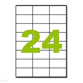 Etikett LCJ100 70 x 37 mm 100 ív 24 címkés KF10647