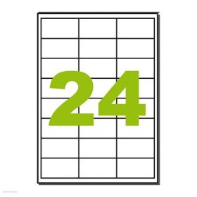 Etikett LCJ110 64 x 34 mm 100 ív Label KF02157