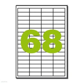 Etikett LCJ114 48,5 x 16,9 mm 100 ív Label
