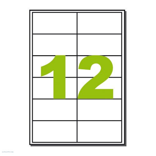 Etikett LCJ103 97 x 42,3 mm 100 ív Label