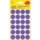 Etikett öntapadó 18mm 96 jelölőpont Avery lila