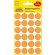 Etikett öntapadó 18mm 96 jelölőpont Avery neonnarancs