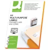 Etikett címke univerzális, Q-Connect KF01586, 99 x 42,3 mm, 100 lap