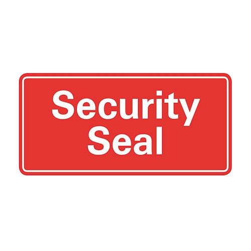 Etikett címke biztonsági lezárófólia "Security Seal" 78 x 38 mm Avery 7310