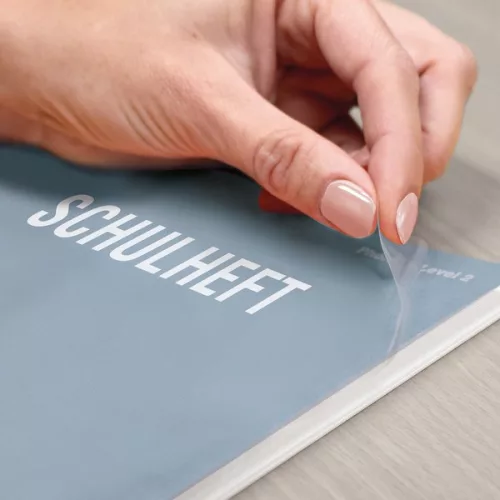 Etikett fóliacímke antimikrobiális visszaszedhető 210x148mm Avery 10ív átlátszó