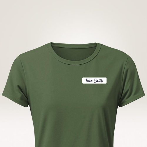 Etikett címke, visszaszedhető, textil, 76 x 19 mm, fehér, 51064 Avery