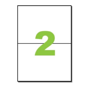   Etikett címke univerzális, Q-Connect KF15566, 210 x 148 mm, 200 lap, fehér