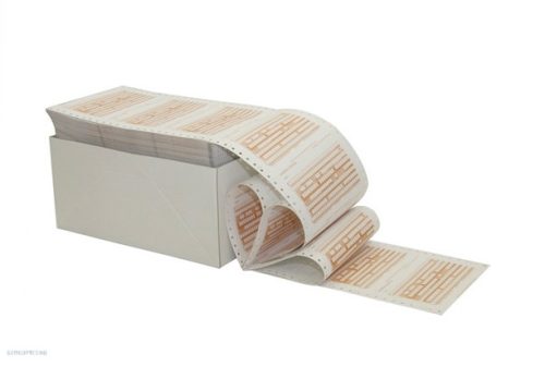 Átutalási megbízás leporellós 180 mm x 12"/2 pld/800 ív PFNY11