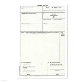 Szállítási bizonyítvány (Török)