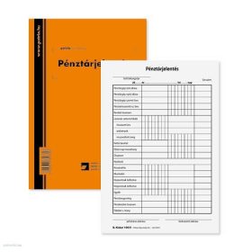 Pénztárjelentés A5 25 x 2+2lap B.Kisker.104/V Pátria