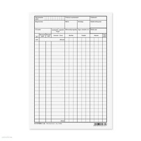 Raktári nyilvántartó lap B.12-152 Pátria