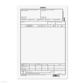 Számla A/4 5 pld. álló B.10-01/V/S S Pátria