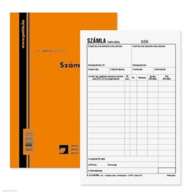 Számla A/5 50 x 3 lap álló B.13-374/V S Pátria