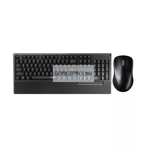 RAPOO X1960 2,4GHZ VEZETÉK NÉLKÜLI BILLENTYŰZET ÉS EGÉR SZETT, FEKETE