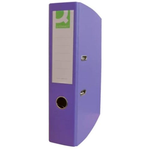 Iratrendező A/4 7,5cm Q-CONNECT lila