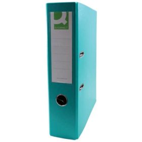 Iratrendező A/4 7,5cm Q-CONNECT türkiz