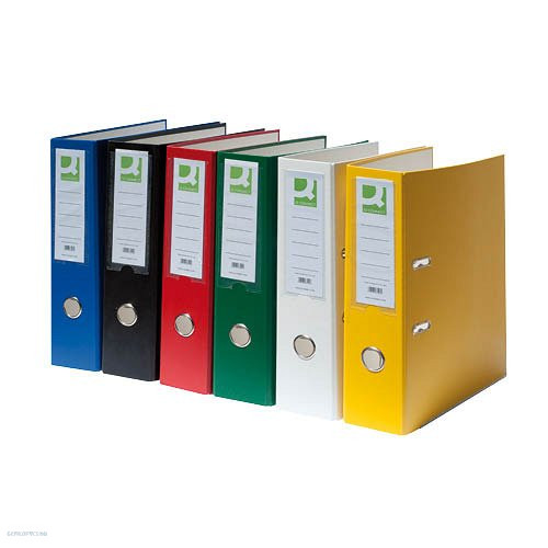 Iratrendező A/4 5 cm élvédős Connect, fehér