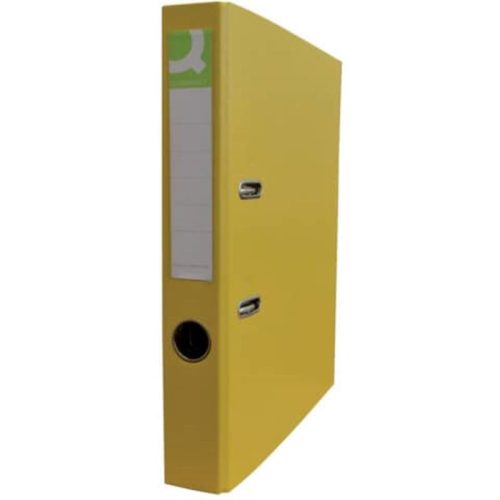 Iratrendező A/4 5cm Q-CONNECT sárga