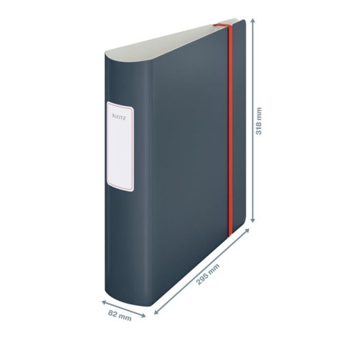 Iratrendező A/4 8cm LEITZ COSY Active polifoam bársony szürke