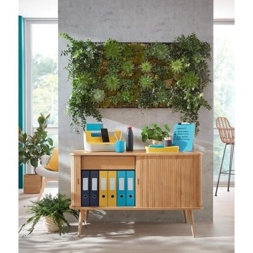 Iratrendező A/4 8cm LEITZ COSY Soft touch karton 180° bársony szürke