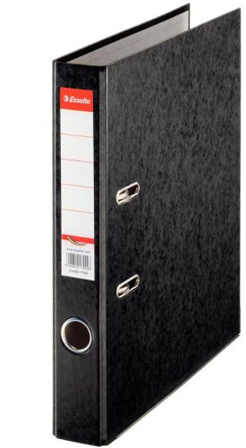 Iratrendező A/4, 5 cm, Rainbow, karton, fekete