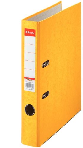 Iratrendező A/4, 5 cm, Rainbow, karton, sárga