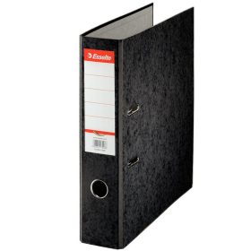 Iratrendező A/4, 7,5 cm, Rainbow, karton, fekete