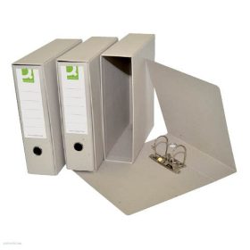 Iratrendező A/5 8cm tokos natúr fekvő