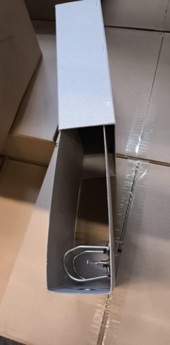 Iratrendező A/5 8cm tokos natúr fekvő