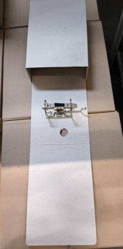 Iratrendező A/5 8cm tokos natúr fekvő