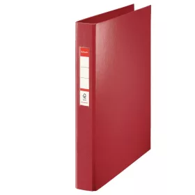   Gyűrűskönyv A/4 Standard 4 gyűrűs 3,5cm ESSELTE STANDARD bordó