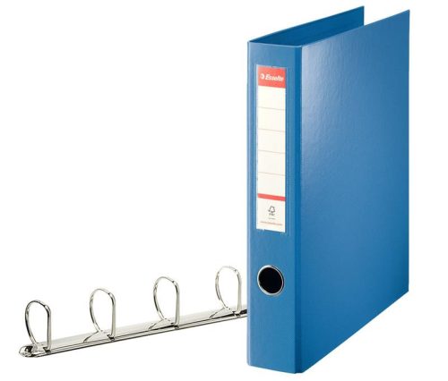 Gyűrűskönyv A/4 4 gyűrűs 5,8cm ESSELTE STANDARD JUMBO kék