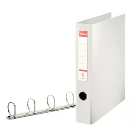   Gyűrűskönyv A/4 4 gyűrűs 5,8cm ESSELTE STANDARD JUMBO fehér