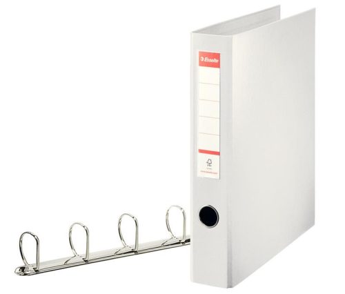 Gyűrűskönyv A/4 4 gyűrűs 5,8cm ESSELTE STANDARD JUMBO fehér