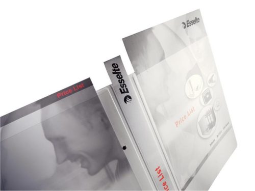 Gyűrűskönyv A/4 4 gyűrűs 3cm ESSELTE MAXI panorámás fehér