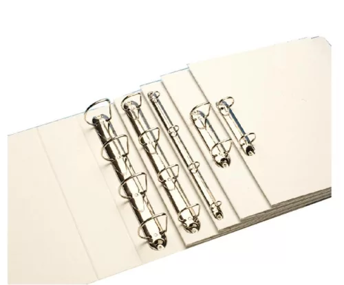 Gyűrűskönyv A/4 4 gyűrűs 5,1cm ESSELTE MAXI panorámás fehér