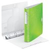 Gyűrűskönyv A/4 4 gyűrűs 3cm LEITZ WOW Active softclick zöld